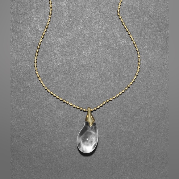 Alexis Bittar Jewelry - Alexis Bittar Liquid Lucite Teardrop Pendant Necklace